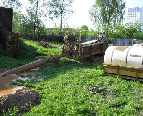 Горизонтально-направленное бурение ГНБ